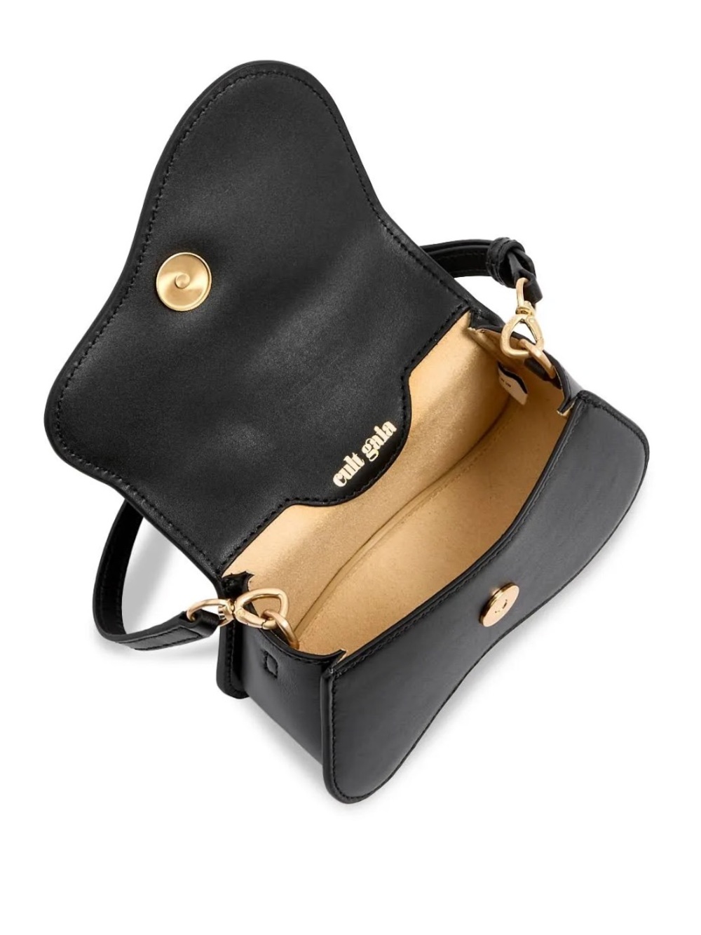 NWT Cult Gaia Kazia Nano Crossbody Bag ! Black - Picture 4 of 8